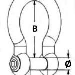 Grillo inox a cetra 14 mm - immagine 2