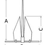 Ancora smontabile Fortress 3,2 kg - immagine 2