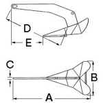 Ancora inox DTX 25 kg - immagine 2