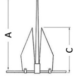 Ancora Lewmar LFX 4,5kg - immagine 2