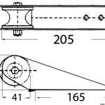Musone inox per piccoli scafi 205 mm - immagine 2