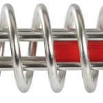 Molla ormeggio silenziata 70 x 310 mm