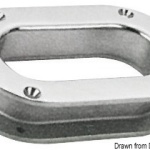 Cubia inox 241 x 146 mm