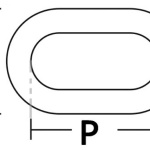 Hot-galvanized calibrated chain 70 12 mm x 75 m - immagine 2
