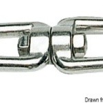 Girella inox grillo/grillo 10 mm