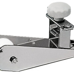 Musone inox 210 x 57 mm con blocco