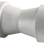 Rullo centrale 130 mm bianco