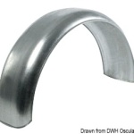 Parafango in ferro zincato ruote 13"/14"