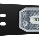 Fanale posizione LED anteriore luce bianca staffa