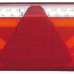 Fanale post. LED dx con catadriotto triangolare 6 funz.