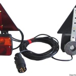 Kit luci posteriori fissaggio magnetico+triangoli