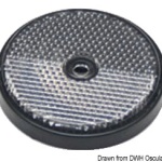 Catarifrangente bianco 60 mm