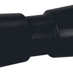 Rullo centrale nero 185 mm Ø foro 21 mm