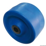 Rullo laterale blu 135x75 mm foro 22 mm