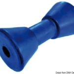 Rullo centrale blu 190 mm Ø foro 25 mm