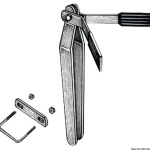 Fermo di prua completo h 50 cm