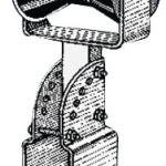 Rullo centrale reggichiglia 100 mm