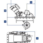 Thruster retrattile 185TT 5.0kW 24V - immagine 3