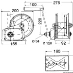Argano SPX Brake Winch max 630 kg - immagine 2