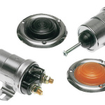 Teleruttore 12 V nero