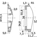 Pannello di comando per verricelli 75 x 62 mm - immagine 2