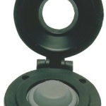 Pulsantiera a pedale nero/nero