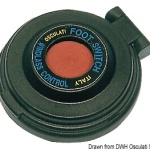 Pulsantiera a pedale rosso/nero