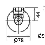 Pulsantiera Lewmar per salpa ancore - immagine 2