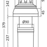 Verricello tonneggio Italwinch Nestor X 800W 24V - immagine 3