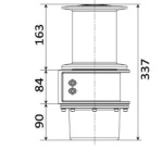 Verricello da garage 24v 9mt x 8mm - immagine 2