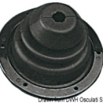 Soffietto in gomma con ghiera ABS 140 mm