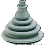 Soffietto passacavi gomma grigia