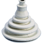 Soffietto passacavi gomma bianca