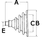 Soffietto passacavo apribile Ø esterno 107 mm - immagine 2