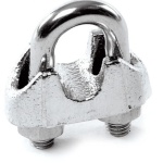 Morsetto cavallotto inox 2/3 mm