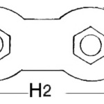 Morsetti inox doppi 4 mm - immagine 2