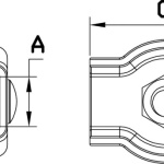 Morsetti inox semplici 3 mm - immagine 2
