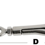 Gancio a pellicano per battagliole