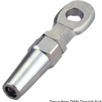 Terminale inox occhio Ø 8 mm