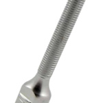 Terminale filettato x rig tessile per cima Ø4 mm