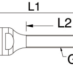 Terminale filettato x rig tessile per cima Ø5 mm - immagine 2