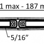 Tenditore canula aperta per draglie tessile Ø4 mm - immagine 2