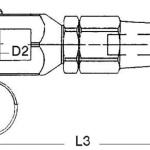Terminale inox forcella Ø 6 mm - immagine 2