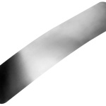 Protezione adesiva sfregamento in inox 50 x 225 mm