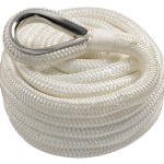 Cima ormeggio impiombata 16 mm x 11 m bianca