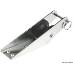 Musone di prua inox 232 x 51 mm