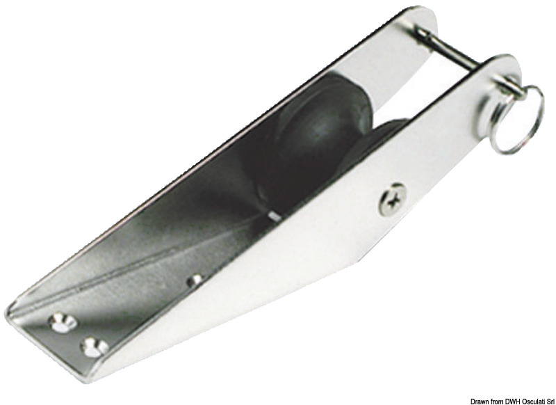 01.118.91.jpg Musone di prua inox 232 x 51 mm - immagine 1
