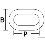 SS calibrated chain  10 mm DIN766 x 150 m - immagine 2