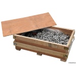 SS calibrated chain  10 mm DIN766 x 150 m - immagine 3