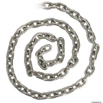 SS calibrated chain  10 mm DIN766 x 150 m - immagine 4